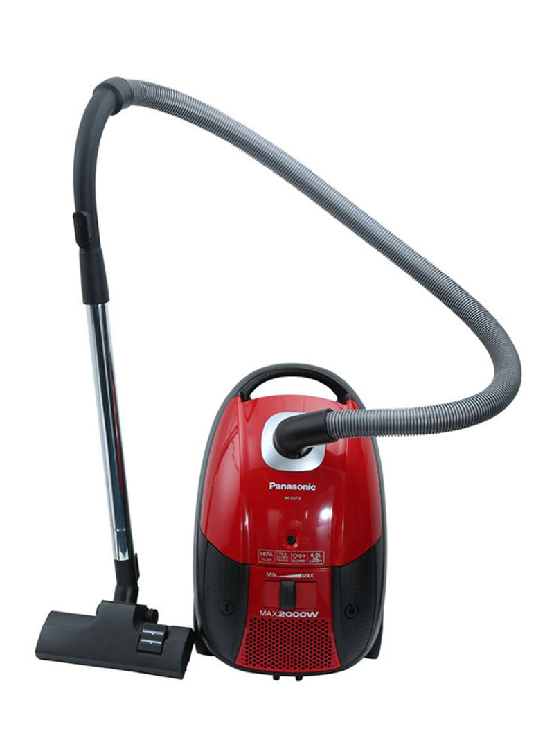 Canister Vacuum Cleaner 2000W MCCG713R Red/Black
