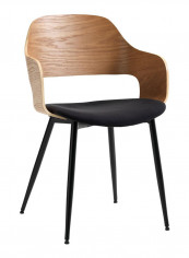 Dining Chair Natural/Black 52x79x51centimeter reviews Dining Chair Natural/Black 52x79x51centimeter