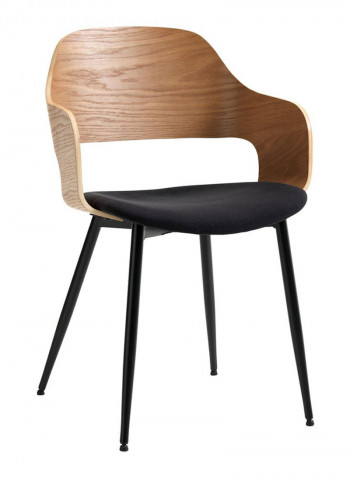 Dining Chair Natural/Black 52x79x51centimeter