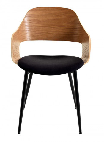 Dining Chair Natural/Black 52x79x51centimeter