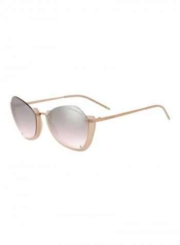 Women's Asymmetrical Sunglasses - Lens Size: 55 mm