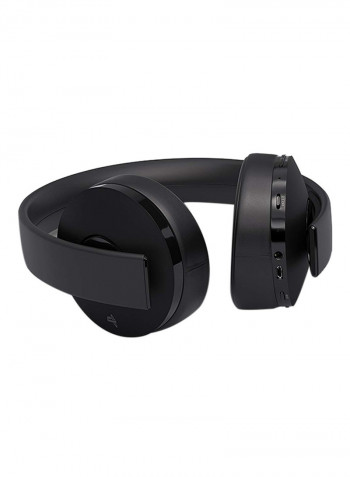 Gold Wireless Over-Ear Headphone - PlayStation 4 Black