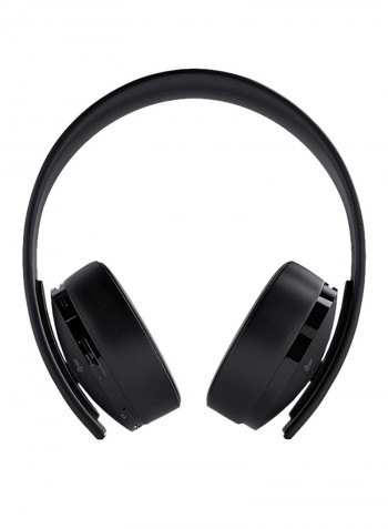 Gold Wireless Over-Ear Headphone - PlayStation 4 Black