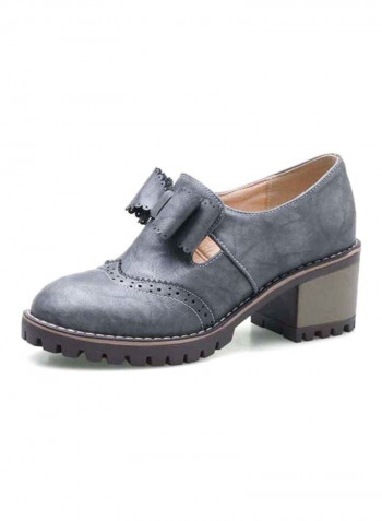 Slip-On Formal Shoes Grey