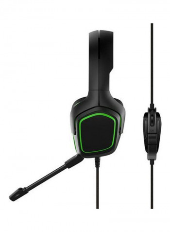 Wired Gaming Headset -For PS4/PS5/XOne/XSeries/NSwitch/PC Black-Green