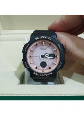 Women's G-Shock Resin Analog And Digital Watch BGA-250-1A3DR