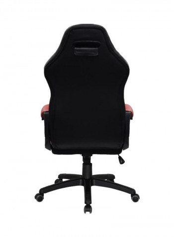 Gaming Racing Style Swivel Chair Grey/Black 124x65x18cm
