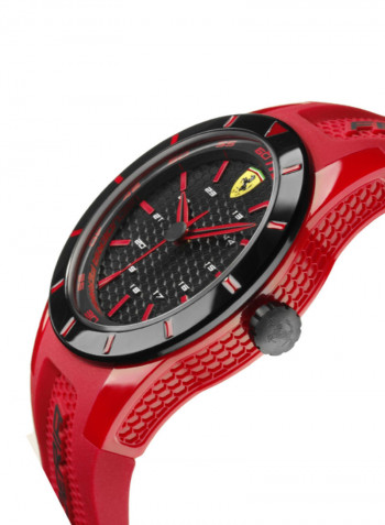 Men's Rerev Rubber Analog Wrist Watch 840005