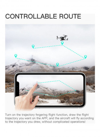 SG107 Foldable Mini Drone with Camera 4K HD Indoor RC Quadcopter APP Control with Headless Mode 360°  Rotation Trajectory Flight for Adults Kids Beginners Great Gift Toy with Bag 3 Batteries 23*8*19.5cm