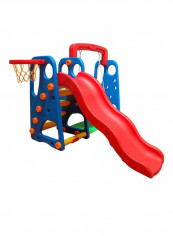 3-In-1 Swing And Slide Basketball Game 16341 170x170x130centimeter