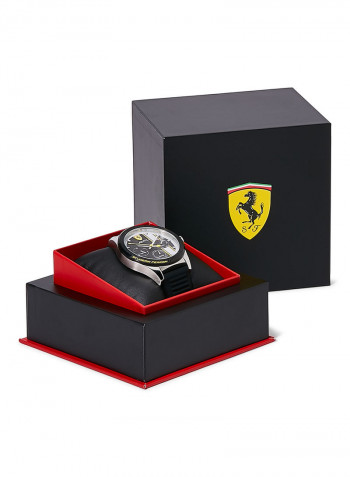 Men's Rubber Strap Analog Watch 830659