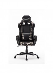 Texas High Back Gaming Chair Camaflouge 82x25.5x50cm