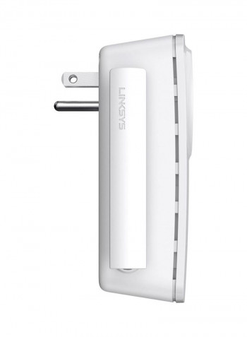 AMPLIFY Gigabit WiFi Range Extender AC1200 Booster 121x87x60mm White/Silver