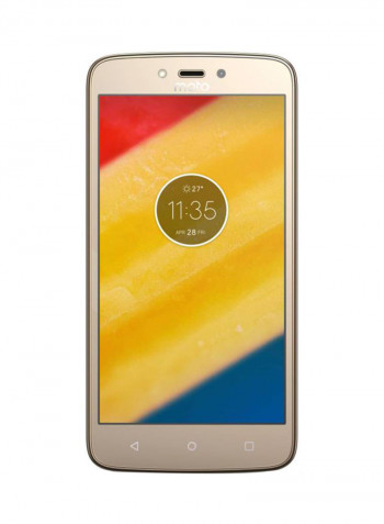 Moto C Plus Dual SIM Gold 16GB 4G