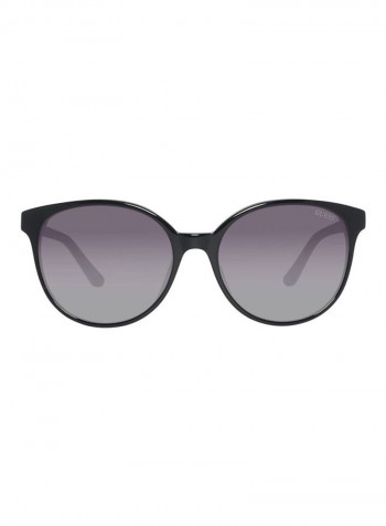 Women's UV Protected Round Sunglasses - Lens Size: 58 mm