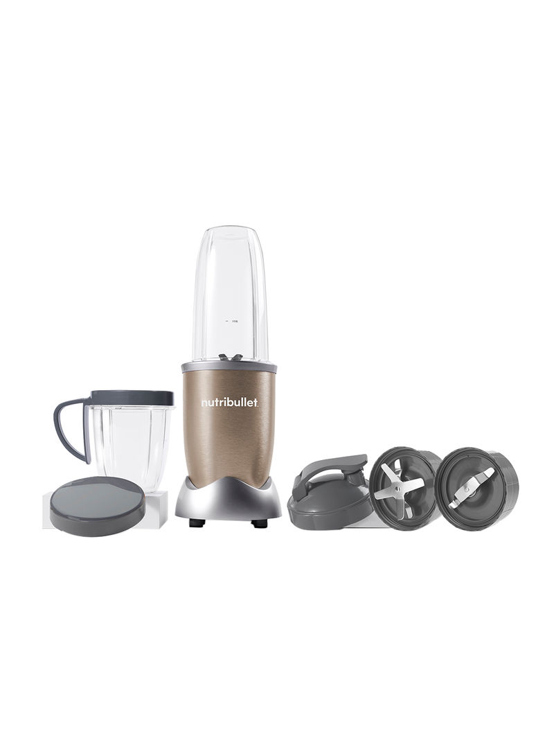 10-Piece Multi-Function High Speed Blender/Mixer System With Nutrient Extractor/Smoothie Maker Set 900 ml 900 W NB9-1012 Copper Gold