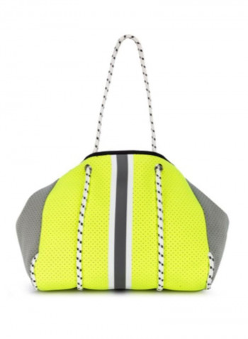 Blanai Shopper Tote Bag Yellow/Grey