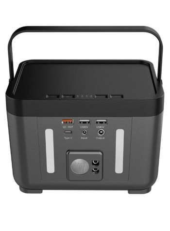 Portable Backup Direct Charging Power Bank 60000mAh Black/Grey