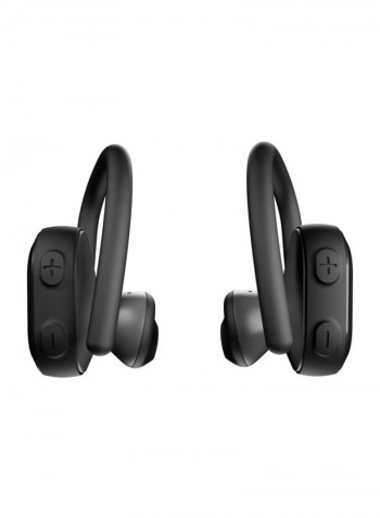 Push Ultra True Wireless Earbuds With Charging Case True Black