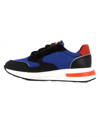 Stepeasy Lace-Up Sports Shoes Blue/Black/White