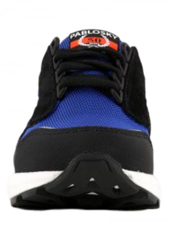 Stepeasy Lace-Up Sports Shoes Blue/Black/White