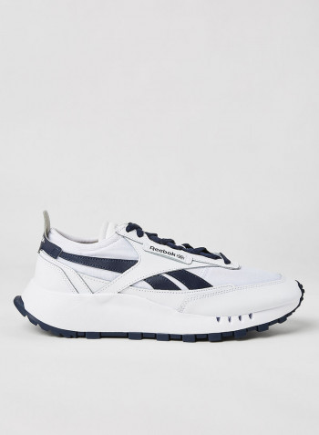 Classic Leather Legacy Shoes White/Navy