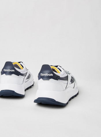 Classic Leather Legacy Shoes White/Navy