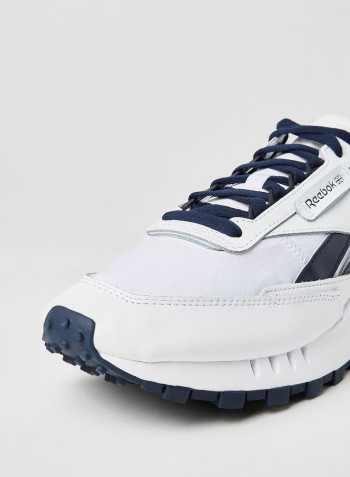 Classic Leather Legacy Shoes White/Navy