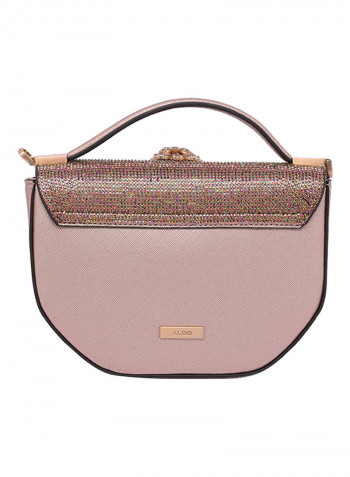Fabolous Top Handle Crossbody Bag Gold