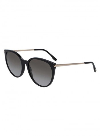 Women's Full-Rim Metal Oval Sunglasses - Lens Size: 56 mm