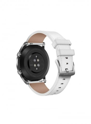GT Active Water Resistant Smartwatch Seashell White/White Fluorcelastomer