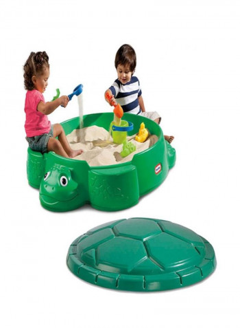 صندوق رمال للسلحفاة 37.99x42.99x11.97بوصة