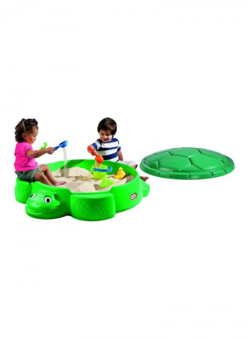 صندوق رمال للسلحفاة 37.99x42.99x11.97بوصة