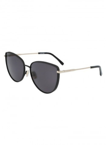 Women's Full-Rim Metal Cat Eye Sunglasses - Lens Size: 59 mm
