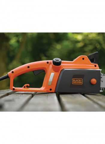 1800W Chainsaw With Powerful High Torque And Chain Brake System CS1835-GB Orange/Black