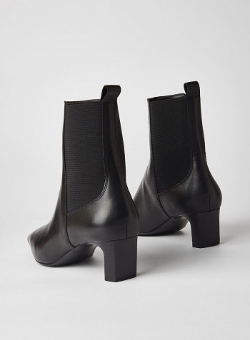Agua Ankle Boots Black