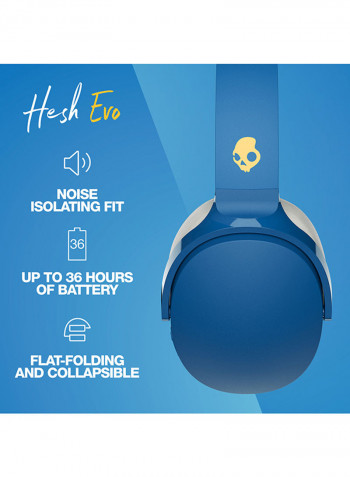 Hesh Evo Over-Ear Bluetooth Wireless Headphones 92 92 Blue