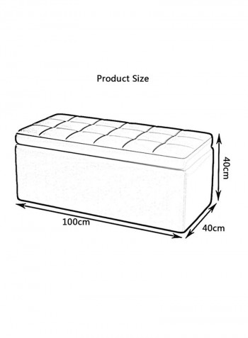 Shoe Storage Bench Ottoman Stool With Hinged Lid Black