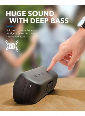 Motion+ Bluetooth Speaker With Hi-Res 30W Audio black