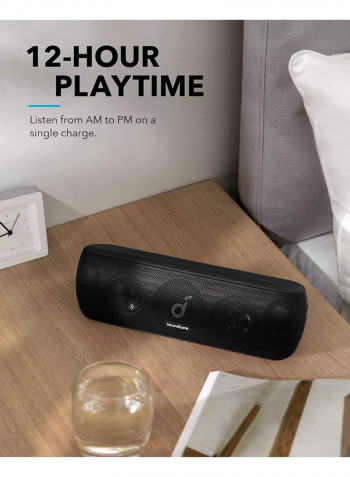 Motion+ Bluetooth Speaker With Hi-Res 30W Audio black
