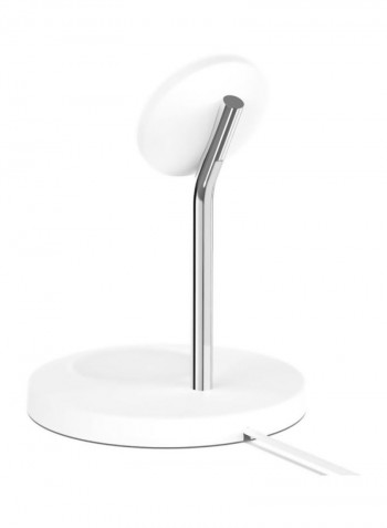 BoostCharge Pro MagSafe 2-in-1 with 15W Wireless Charger Stand - UK White