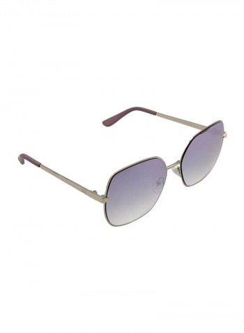 Girls' UV Protection Square Frame Sunglasses - Lens Size: 61 mm