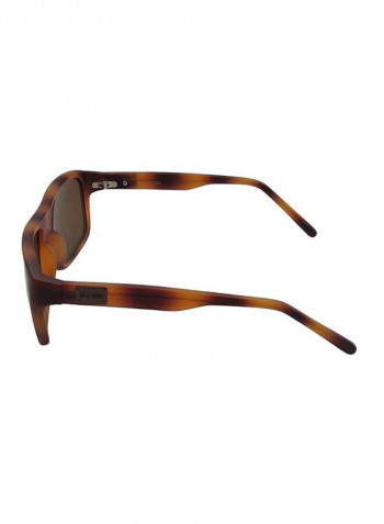 Men's UV Protection Rectangular Frame Sunglasses - Lens Size: 58 mm