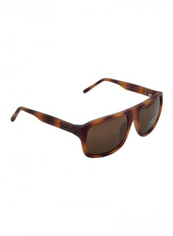 Men's UV Protection Rectangular Frame Sunglasses - Lens Size: 58 mm
