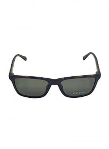Men's UV Protection Square Frame Sunglasses - Lens Size: 55 mm