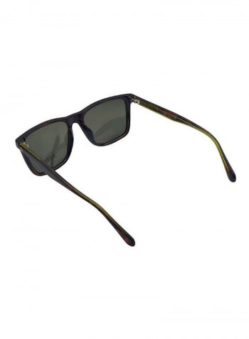 Men's UV Protection Square Frame Sunglasses - Lens Size: 55 mm