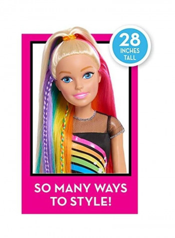Rainbow Doll 28inch