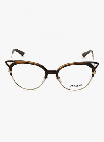 Women's Cat Eye Eyeglasses - Lens Size: 52 mm