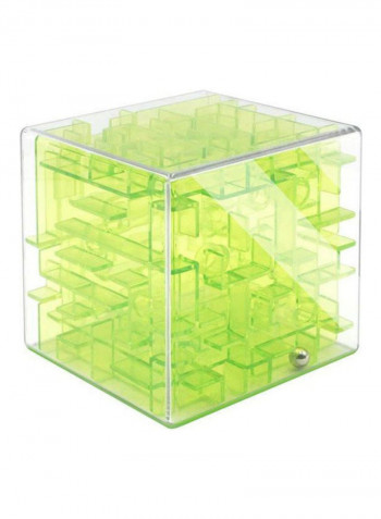 3D Cube Puzzle Maze Toy Hand Game Case Box