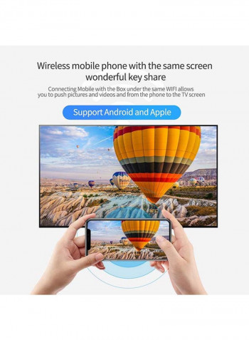 T95 Max Plus Android TV Box ANTV-WO-T95-4-64 Black